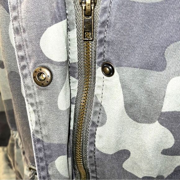 Blue Rain camouflage drawstring waist jacket with hoodie - Picture 11 of 15